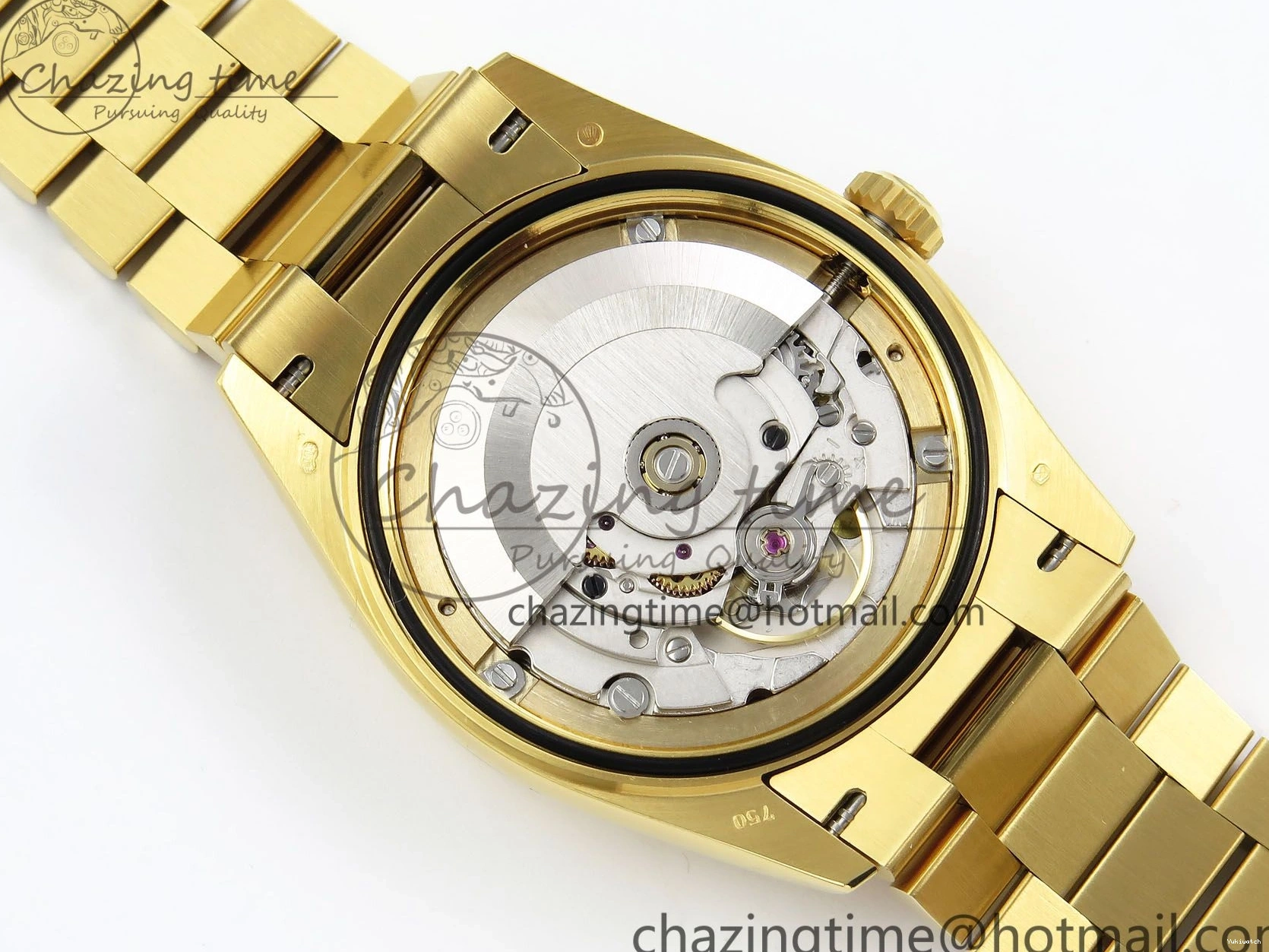 Bracelet RAF Dial Edition YG Best on A2836 Rock Date YG 36 Day 0122